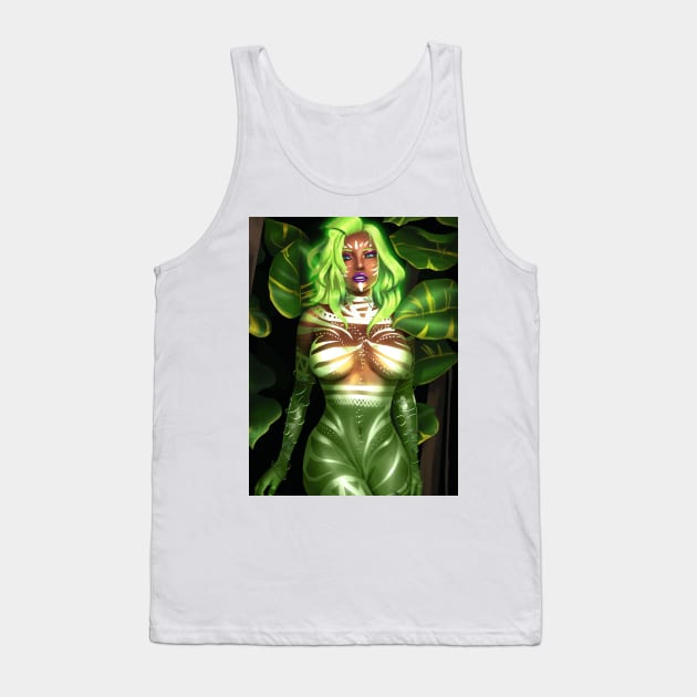 Lady Of The Forest Collection Tank Top by Beckley Art